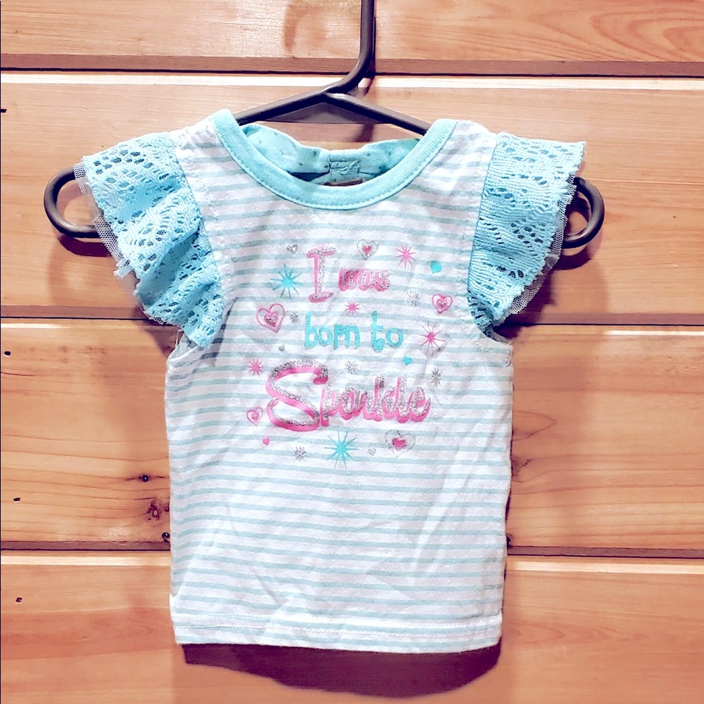 Ruffle Sleeve Shirt